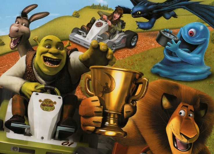 Troféjakten - DreamWorks Super Star Kartz