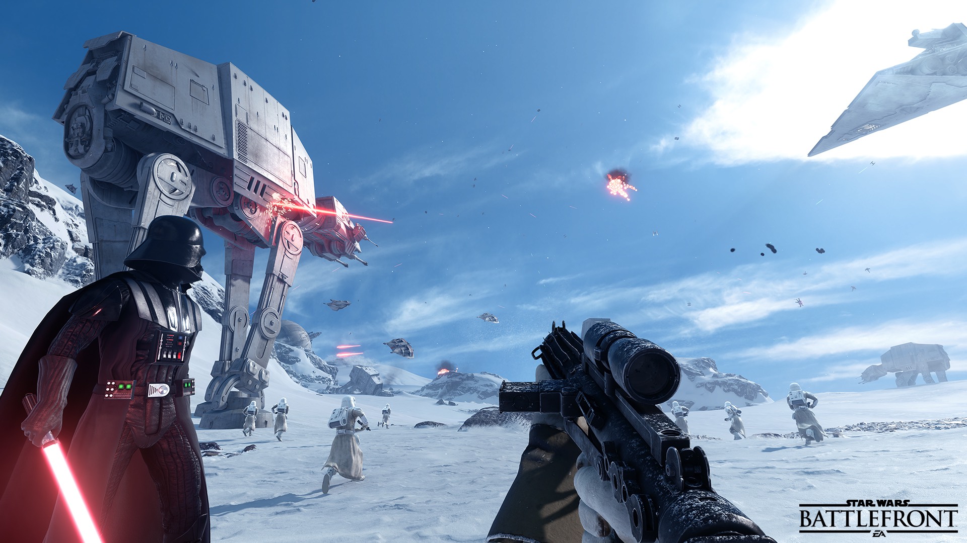 Betatest av Star Wars Battlefront inom kort