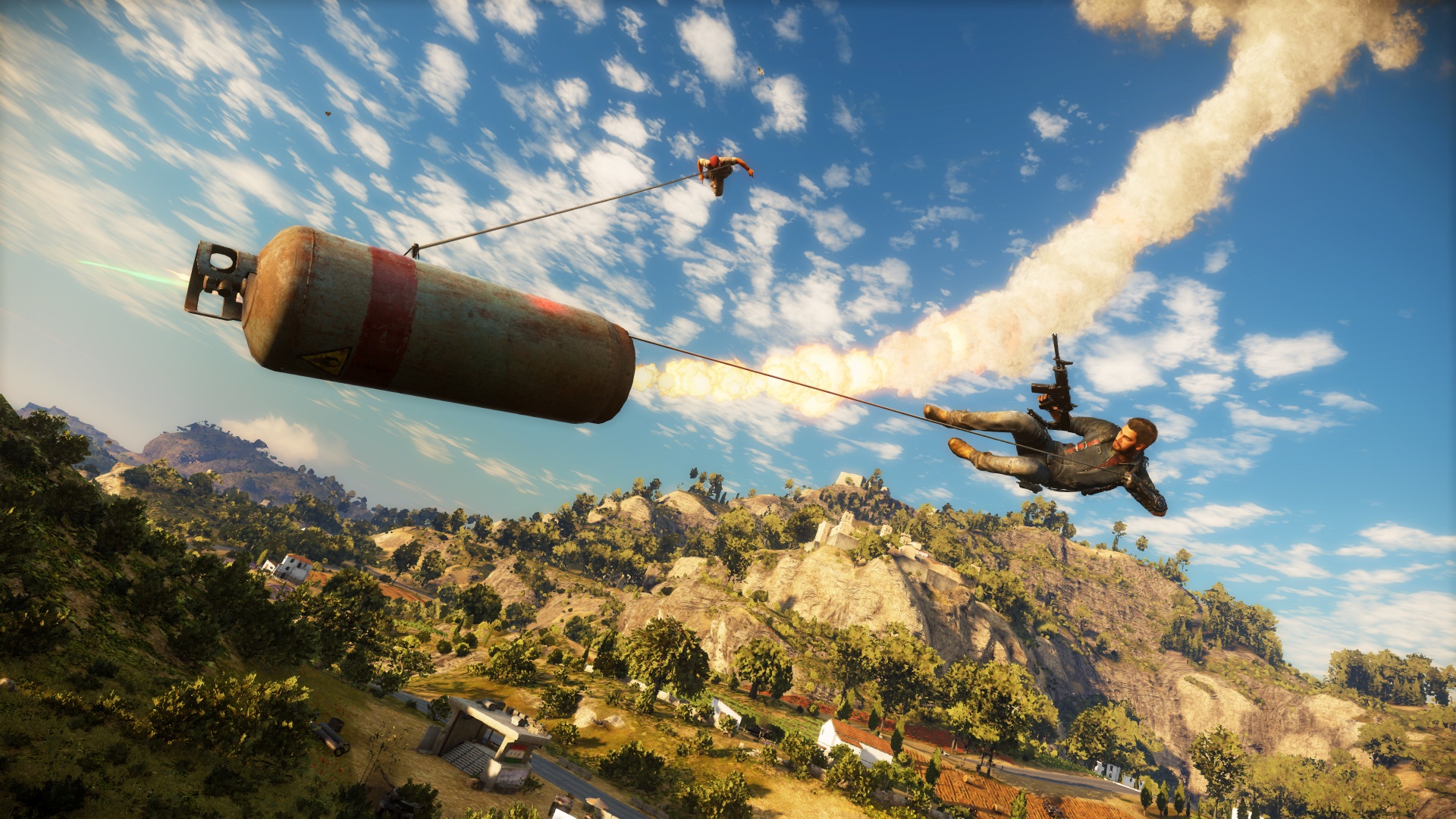 Just Cause 3-trailer visar upp Ricos färdigheter