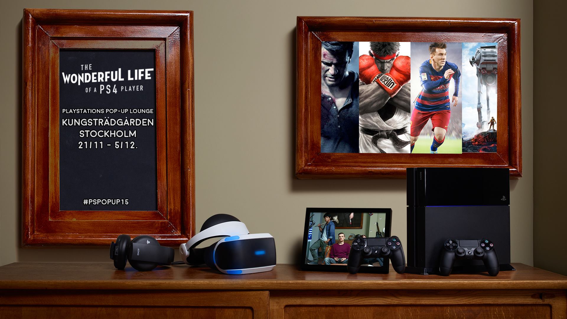 Testa PlayStation VR på fredag och lördag