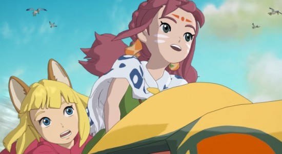 Att flyga slår ju till med bilen i det första Ni No Kuni!!