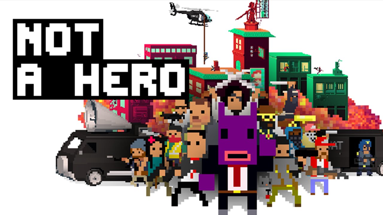 Not a Hero kommer till PlayStation 4 nästa månad