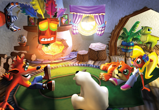 Nyversion av Crash Bandicoot-trilogin