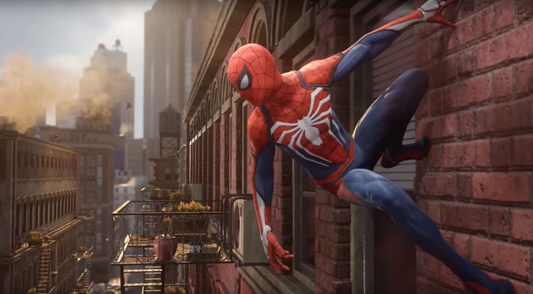Första spelsekvenserna från Insomniac Games Spider-Man