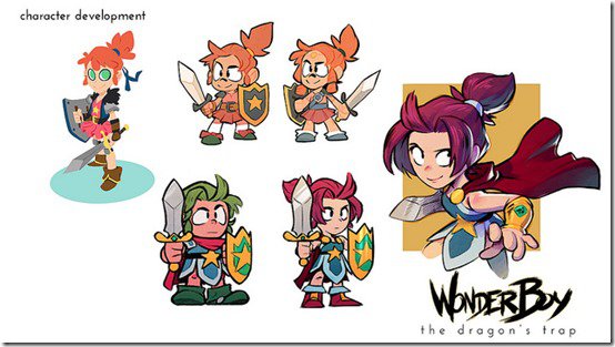 Wonder Boy: The Dragon's Trap får en kvinnlig huvudkaraktär