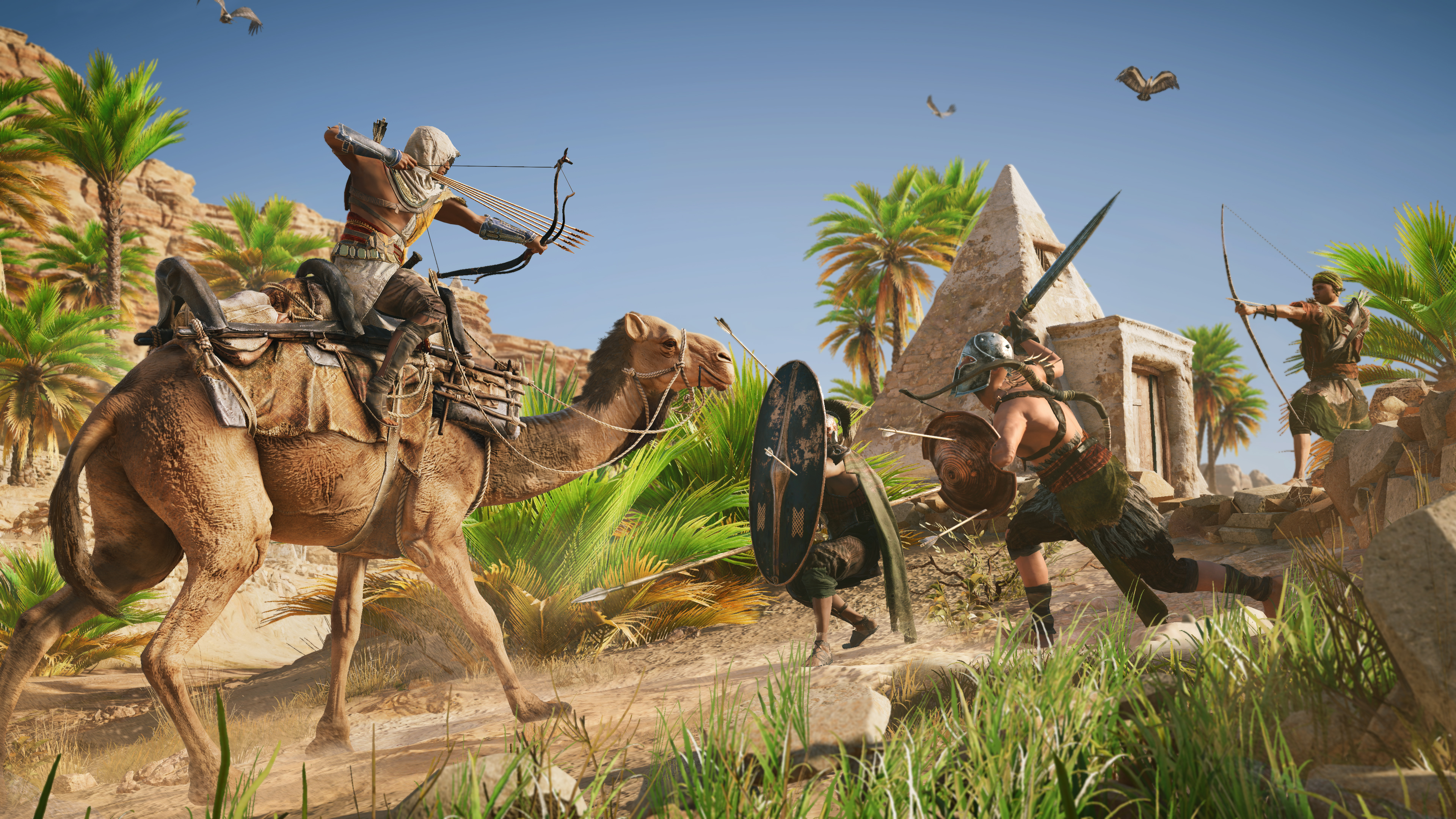 Första spelsekvenserna från Assassin's Creed Origins