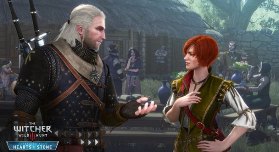 Geralt föreslår middag som den kvinnotjusare han är.