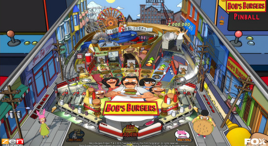 Bob's Burgers - ett klassiskt, enkelt flipperbord!