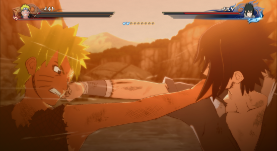 Aj! Här gjorde Naruto visst en riktig tavla, men han verkar ändå gilla Ramen...