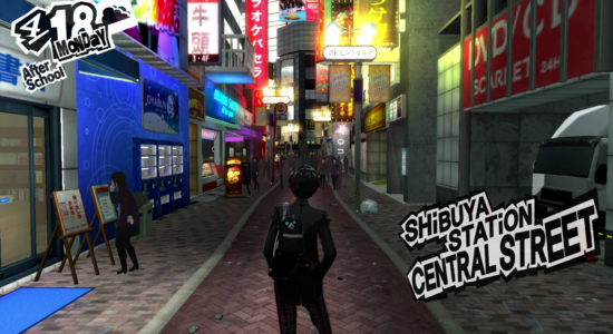 Krille använder Persona 5 som ett sätt att minnas Shibuya