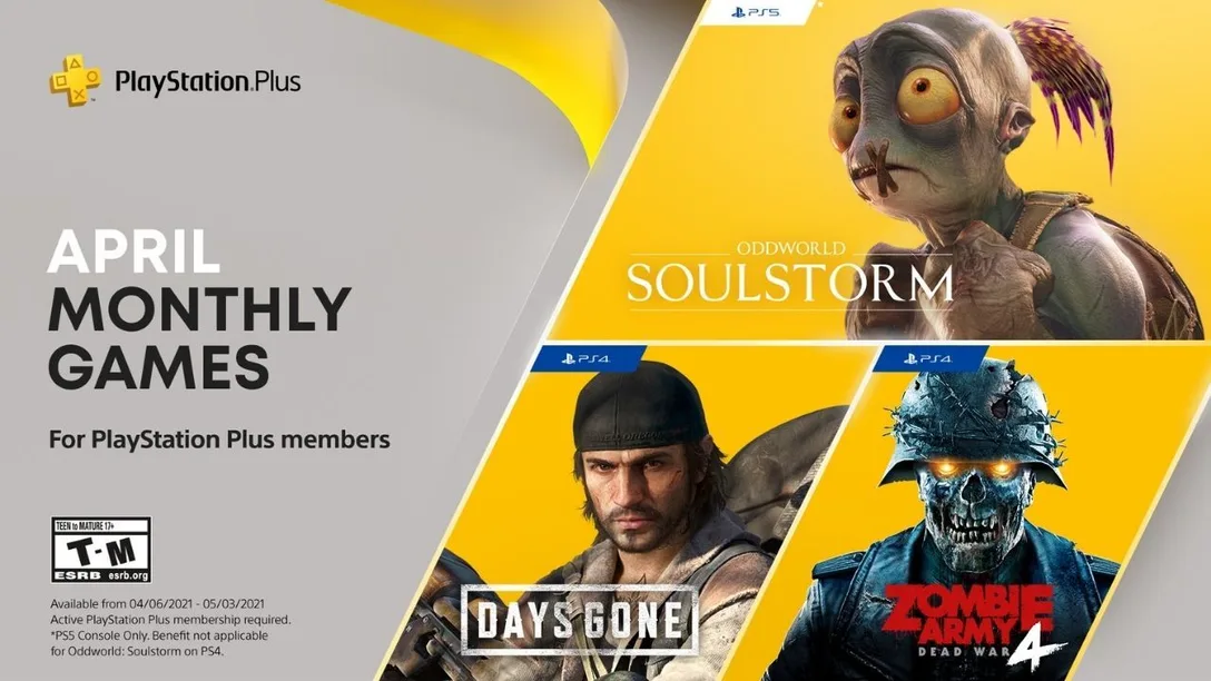 Månadens PlayStation Plus-spel [April 2021]